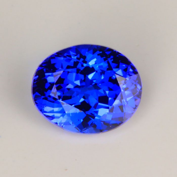 Tanzanite Sapphire Blue Oval Gemstone 1 carat