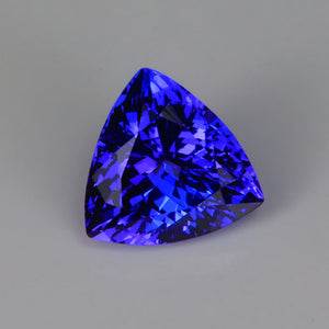 trilliant cut tanzanite gemstone