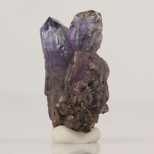 double terminated tanzanite specimen raw