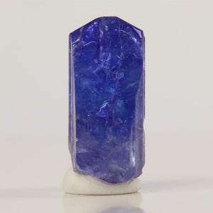 saturated color tanzanite mineral specimen