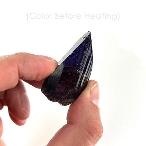 BIG 219ct Deep Natural Color Tanzanite Crystal