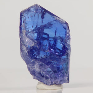 blue tanzanite mineral specimen