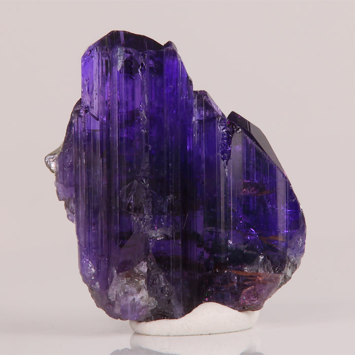Deep Purple Natural Raw Tanzanite Crystal Specimen
