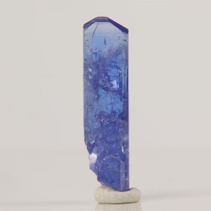 narrow tanzanite crystal