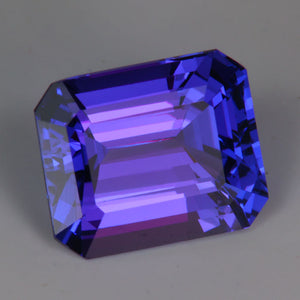 blue violet color rare tanzanite gemstone