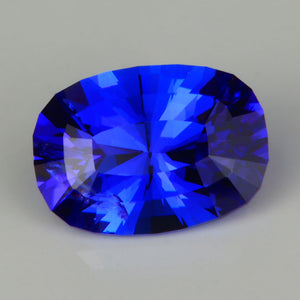 tanzanite gemstone violet blue mixed cut