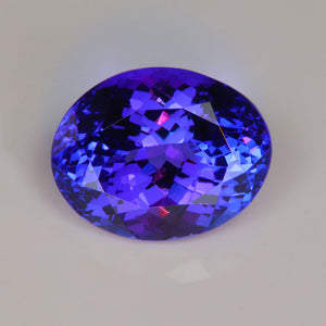 oval cut tanzanite rare gemstone