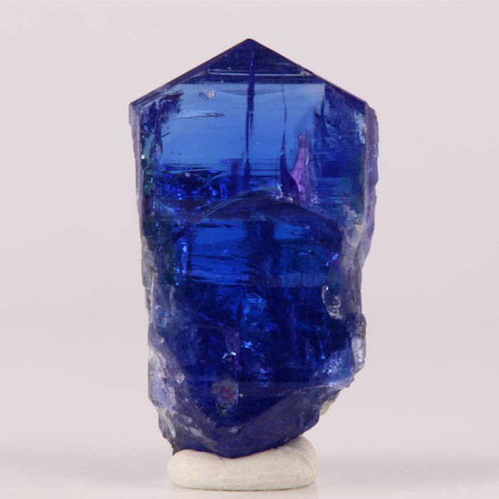 Dark Blue Tanzanite Crystal Specimen