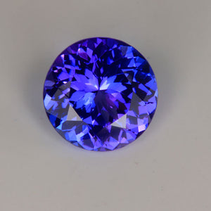 Round Brilliant Cut Tanzanite