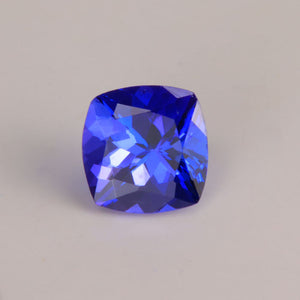 violet blue vivid tanzanite rare gemstone