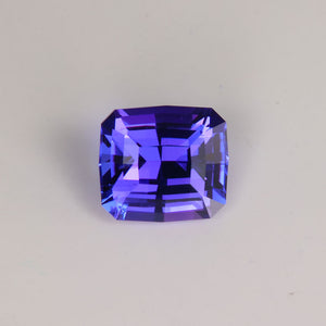 antique cushion cut tanzanite