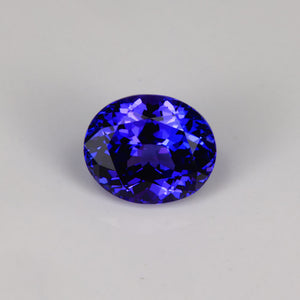 tanzanite gemstone oval cut