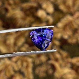 tanzanite gemstone up close
