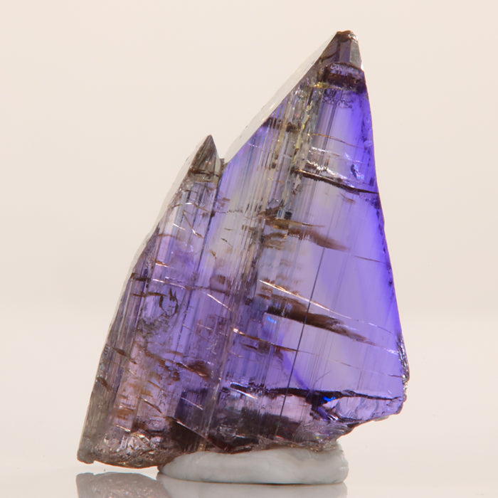 Natural Unheated Raw Tanzanite Crystal Mineral Specimen Purple 