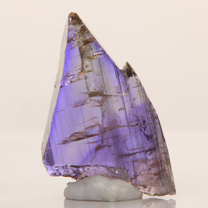 Shark fin Tanzanite Crystal specimen