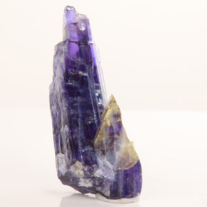 Raw Tanzanite Crystal Purple Yellow