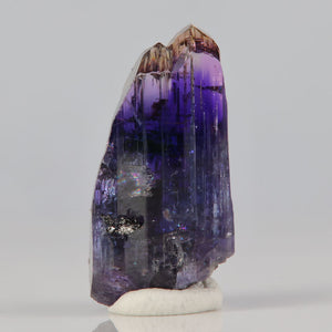 raw color natural tanzanite crystal
