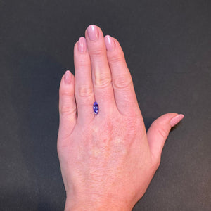 marquise brilliant cut tanzanite