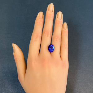 oval cut tanzanite gemstone