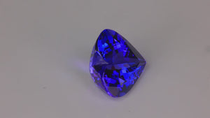 Heart Shape Brilliant Cut Tanzanite 6.20 Carats