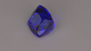 Antique Cushion Cut Tanzanite 5.25 Carats
