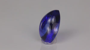 Pear Shape Cabochon Cut Tanzanite 15.53 Carats