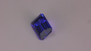 Emerald Cut Tanzanite 7.74 Carats
