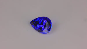 Pear Shape Brilliant Cut Tanzanite 7.64 Carats