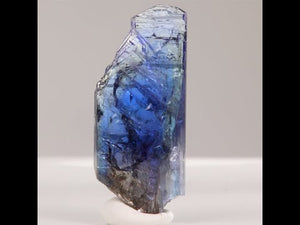 34.85ct Tall Unheated Tanzanite Crystal