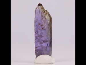 12.5ct Tall Thin Tanzanite Crystal