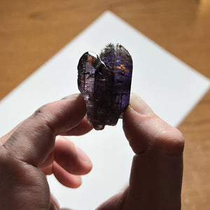 Natural Tanzanite Crystal Specimen