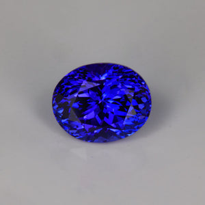 oval tanzanite gemstone
