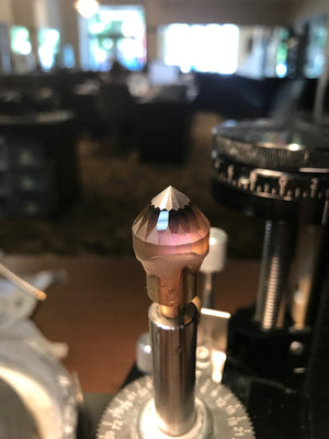 For Elizabeth Tanzanite Near Perfect Portuguese Round 28.51 Carats