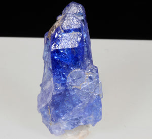A tanzanite crystal, heated, 47 carat.