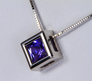 Tanzanite Pendant .65 Carat BVV Color