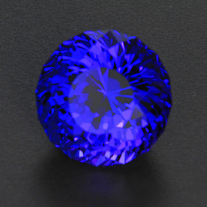 For Elizabeth Tanzanite Near Perfect Portuguese Round 28.51 Carats