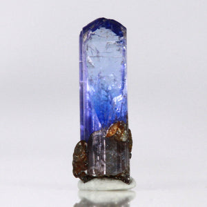 Blue axis tanzanite crystal