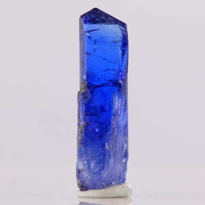 Blue tanzanite mineral specimen crystal