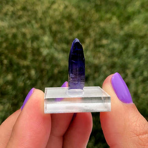 Rare RAw Tanzanite Crystal Deep Natural Color Unheated