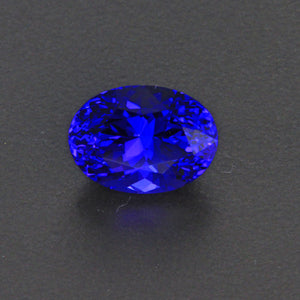 Violet Blue Oval Tanzanite Gemstone 5.06 Carats