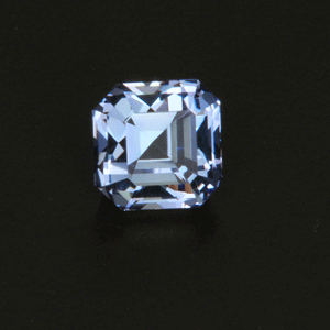 Light Violet Blue Square Step Cut Tanzanite Gemstone 2.12 Carats