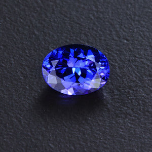 DEAL OF THE DAY Violet Blue Oval Tanzanite Gemstone 1.53 Carats