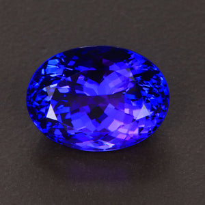 Violet Blue Oval Tanzanite