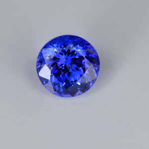 Round Brilliant Tanzanite