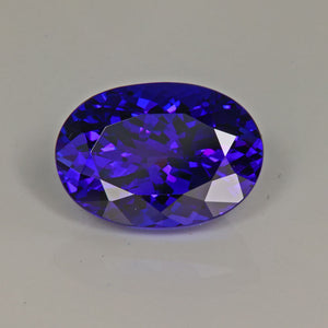 Blue Violet Oval Tanzanite