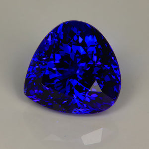 Violet Blue Shield/Heart Trilliant Tanzanite