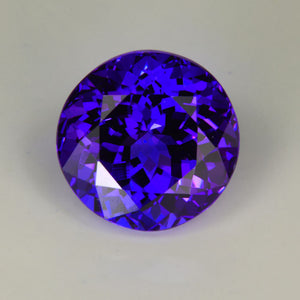 Round Brilliant Cut Tanzanite