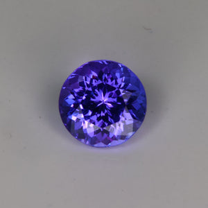 Round Brilliant Tanzanite