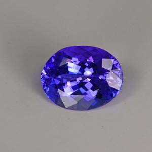 Blue Violet Oval Tanzanite