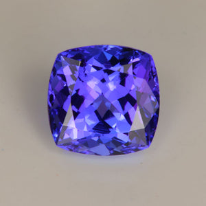DEAL OF THE DAY!!! Blue Violet Square Cushion Tanzanite Gemstone 3.08cts